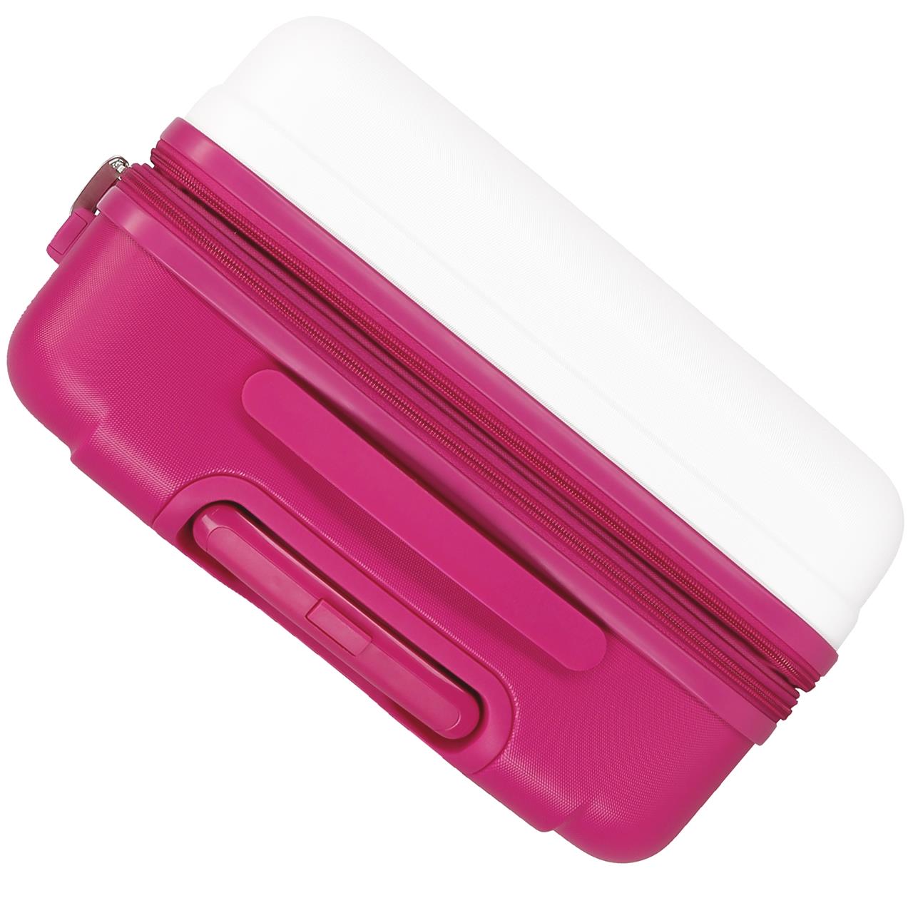 4571263 TROLLEY ABS 65CM.4r.MINNIE HAPPY HELPERS WHITE