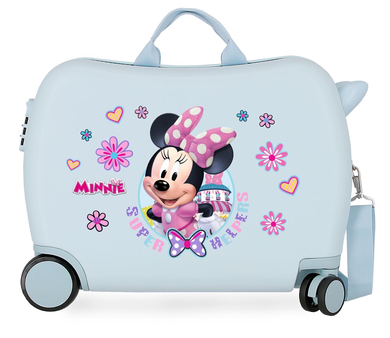 4579864 ALAmatkalaukkuABS 4R.(2 MULTI.) 50cm. MINNIE SUPER APUA