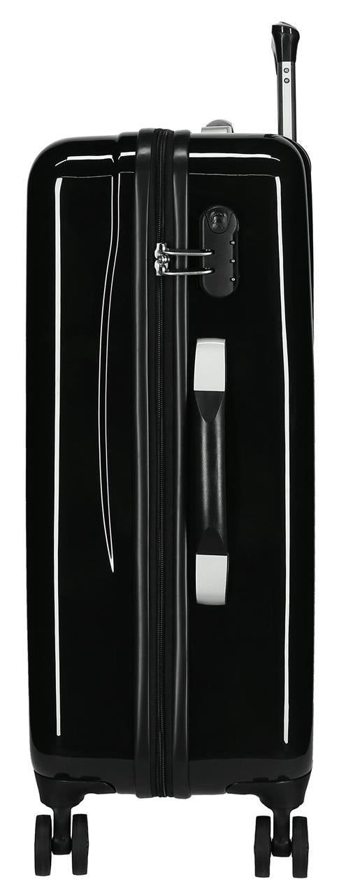 4041821 TROLLEY ABS 68CM. 4R. SPIDERMAN RED NEGRO