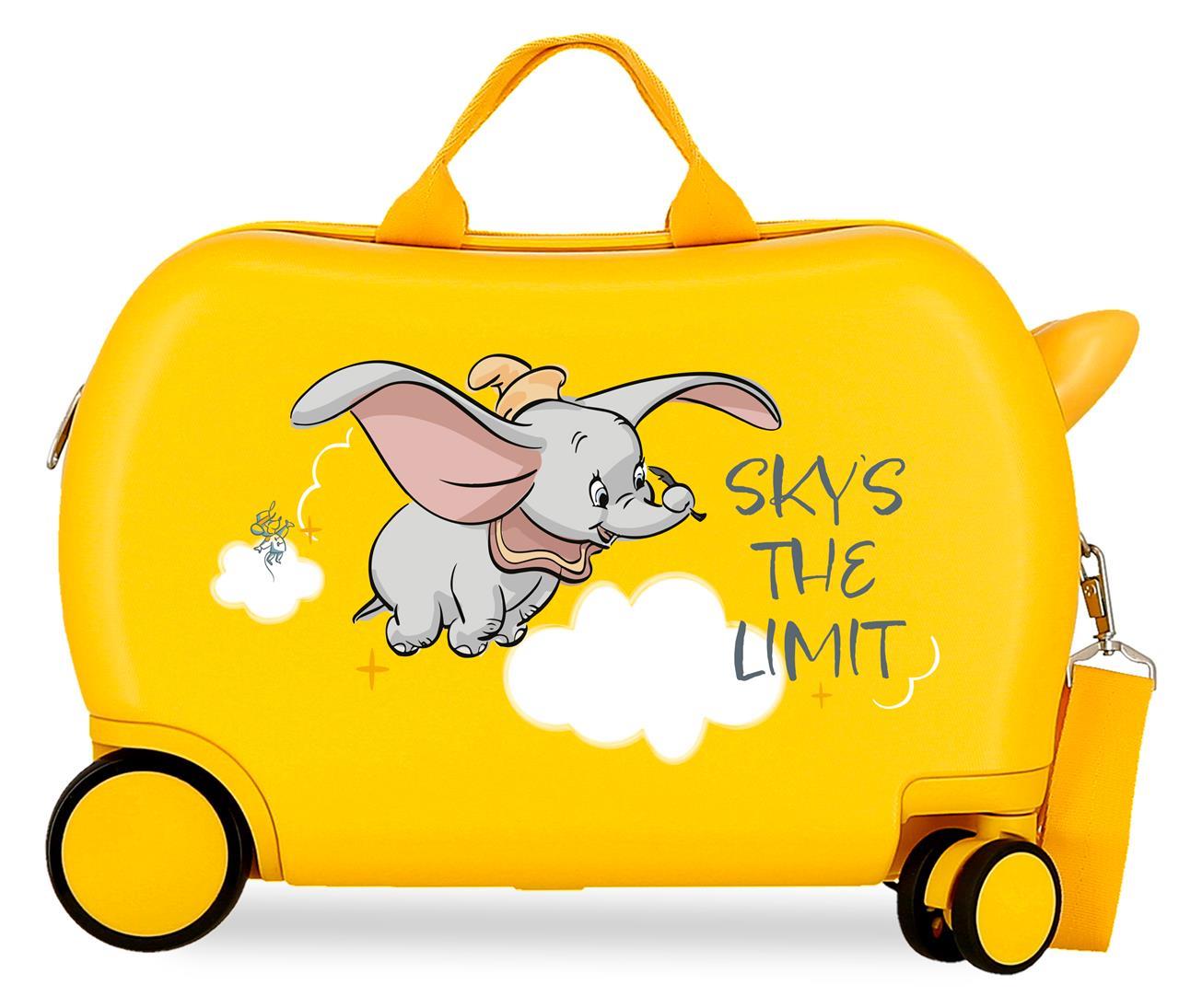 4461026 4R. ABS INF. Kuffert (2 Multi.) 45 cm. Ocher Dumbo