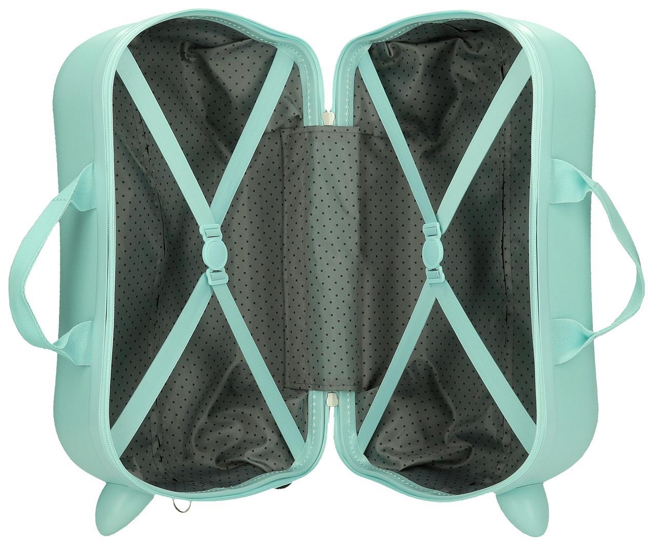 4481023 Maleta Inf.ABS 4R. (2 Multi.) 45CM. Princess celeb