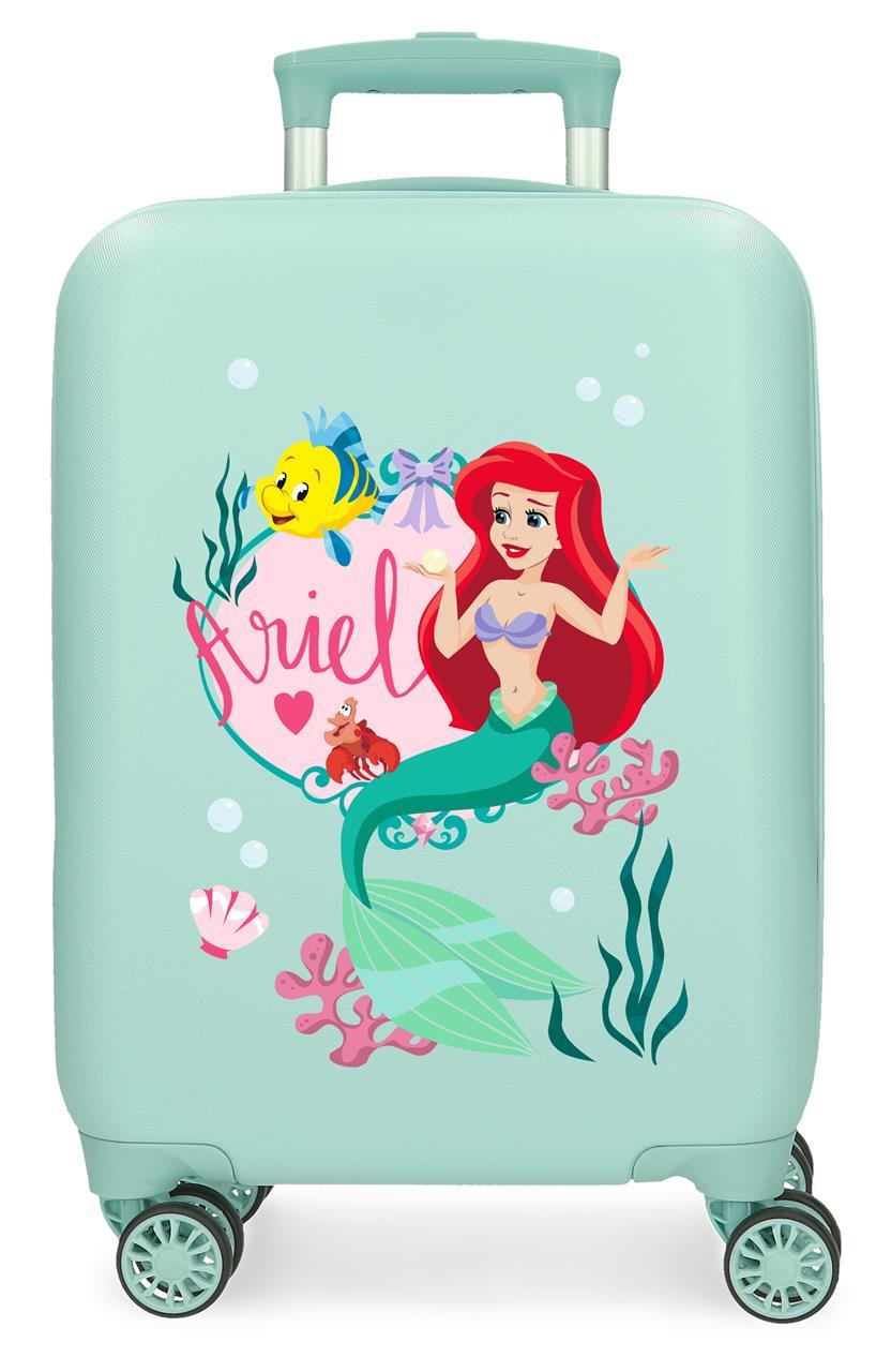 4481324 TROLLEY ABS 50CM. 4R. PRINCESS CELEBRATION ARIEL