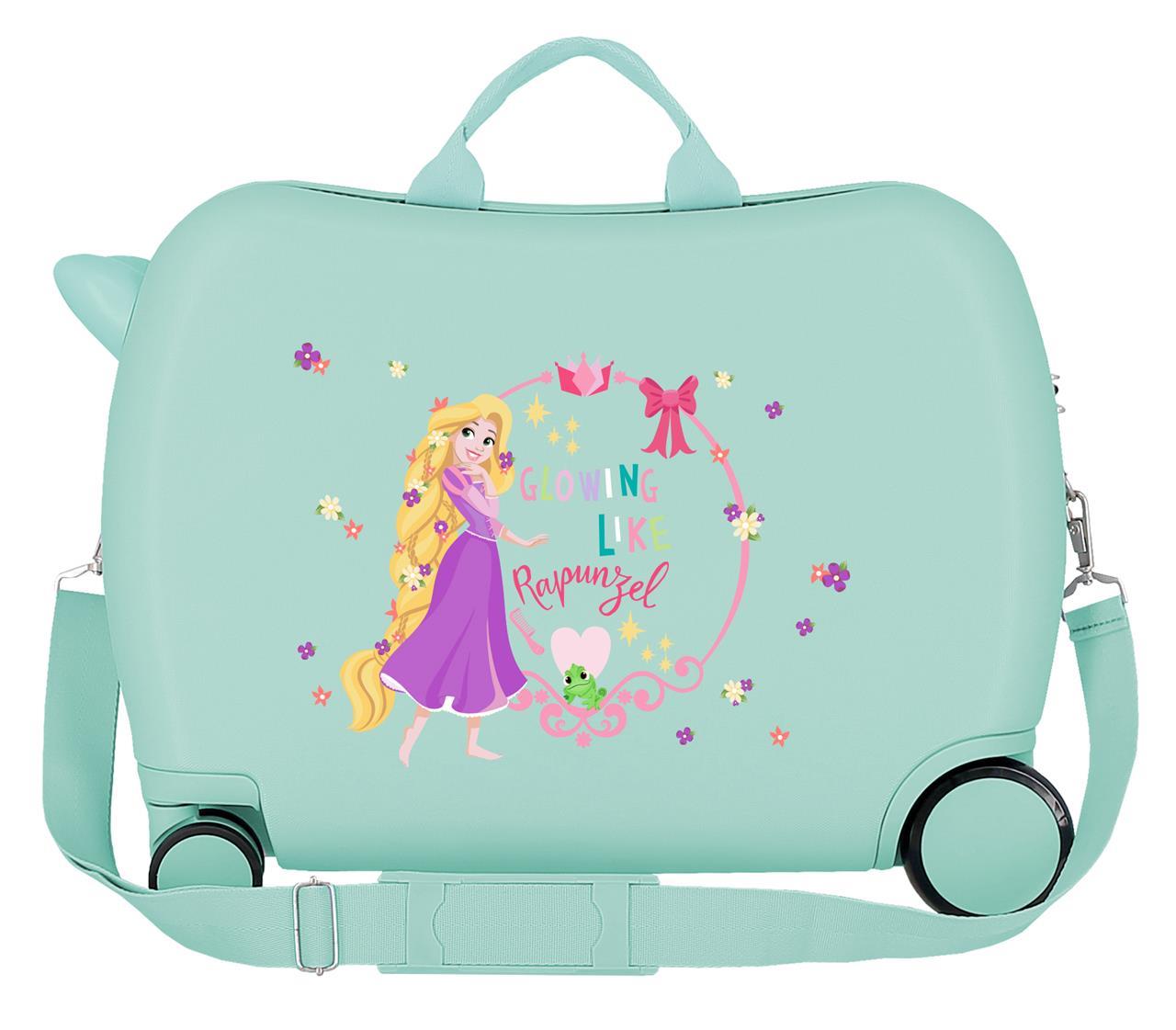 4489823 LOWER SUITCASEABS 4R.(2 MULTI.) 50CM. PRINCESS CELEBRAT