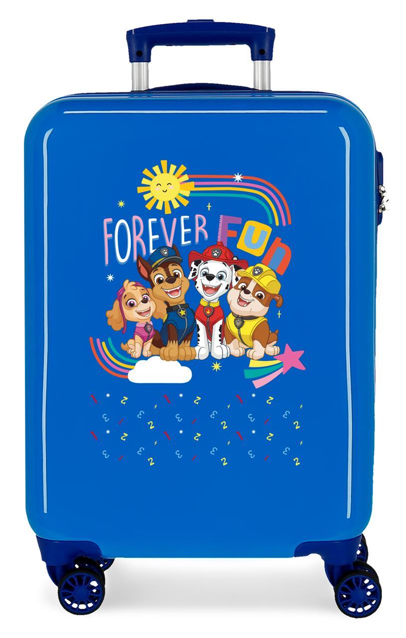 4521722 TROLLEY ABS 55CM. 4R. PAW PATROL FOREVER FUN BLAU