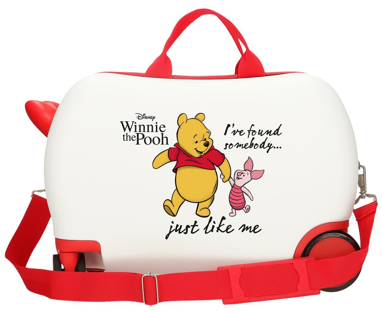 4741021 Maleta Inf.ABS 4r. 45CM. WINNIE & PIGLET