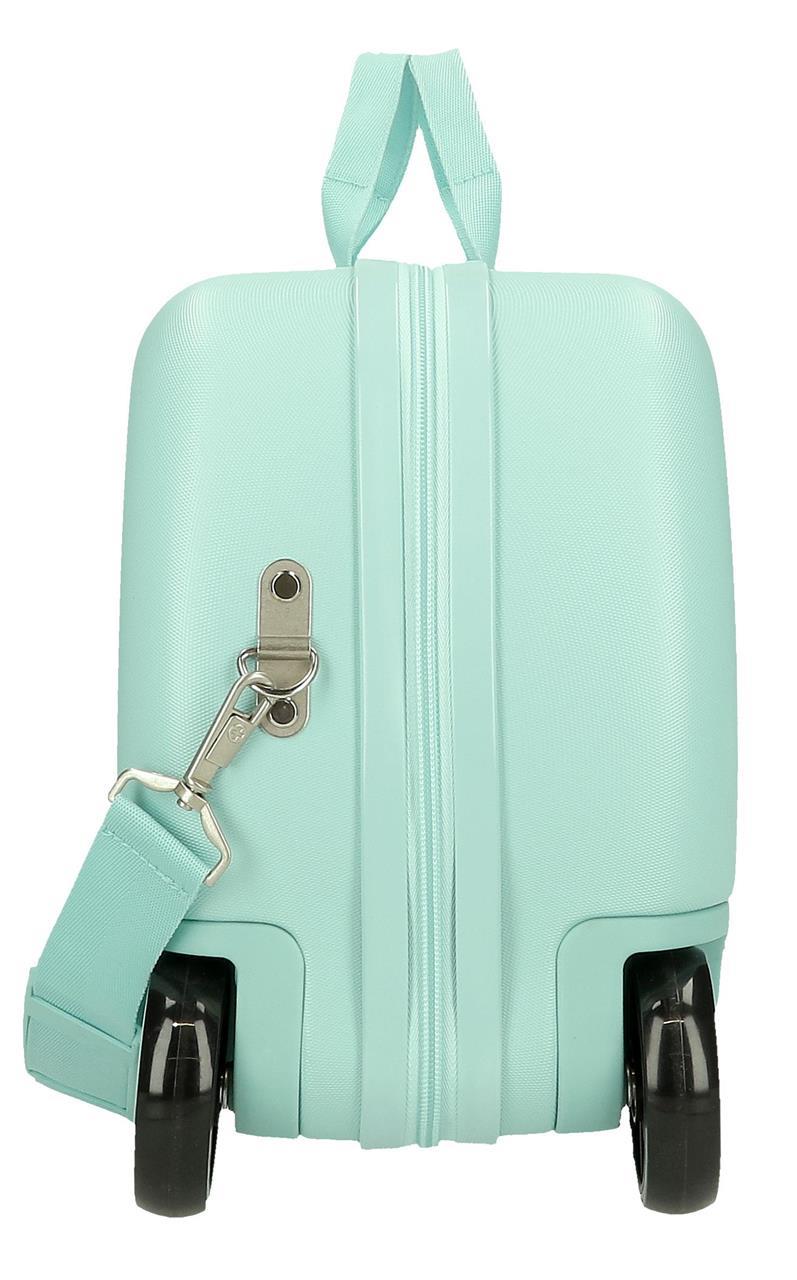 4751028 Maleta Inf.ABS 4R. (2 Multi.) 45CM.BAMBI TURQUOISE
