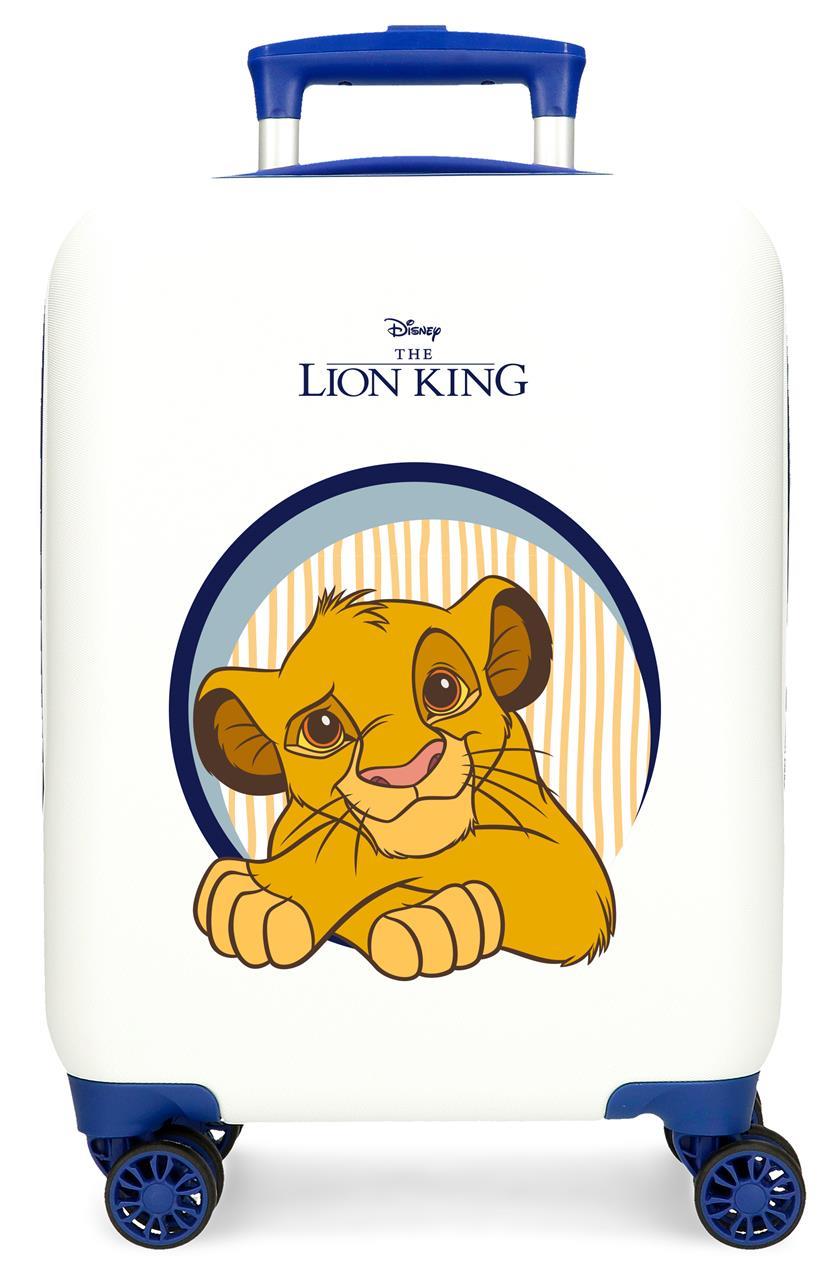 4751321 TROLLEY ABS 50CM. 4R. HAKUNA MATATA BLANCO