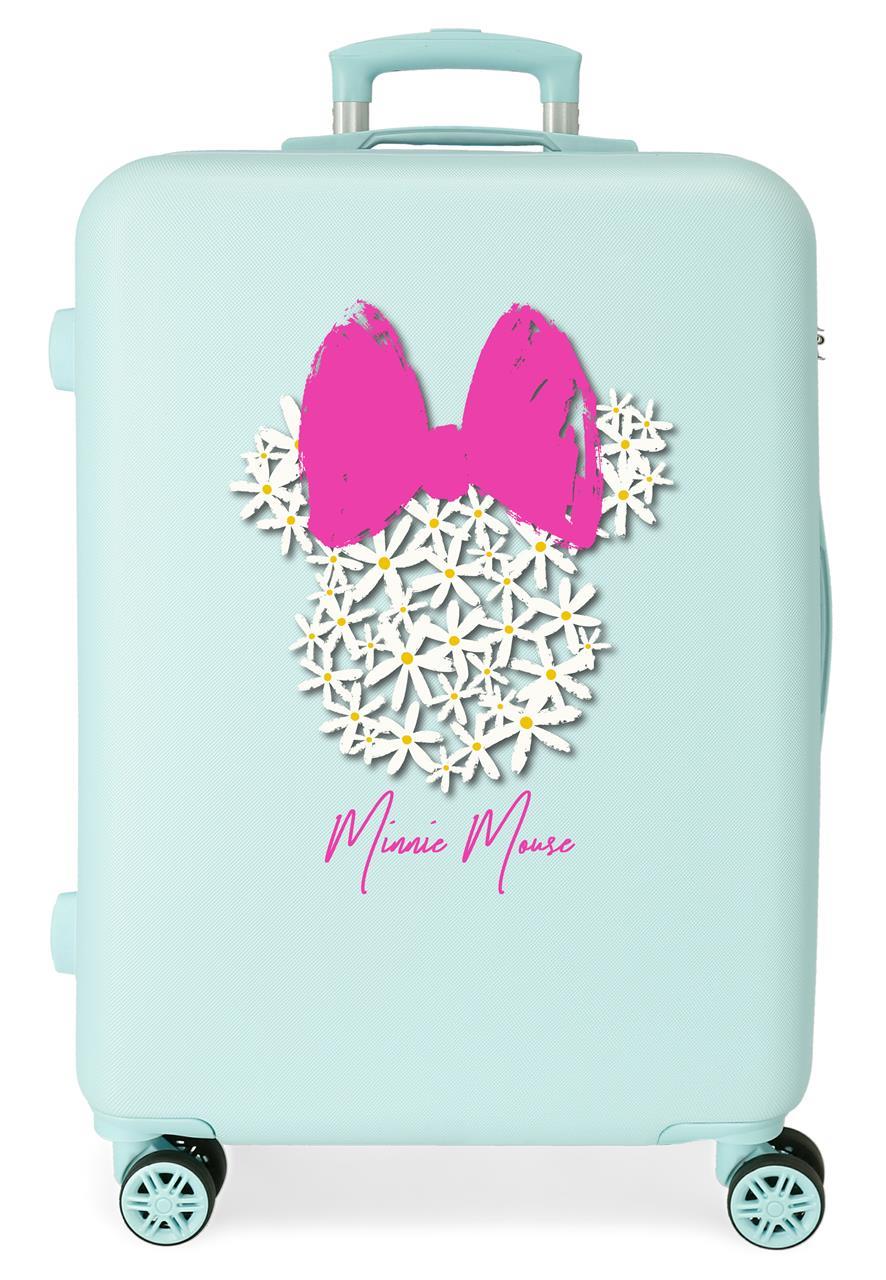 3581222 TROLLEY ABS 70CM. 4R. BOW MINNIE