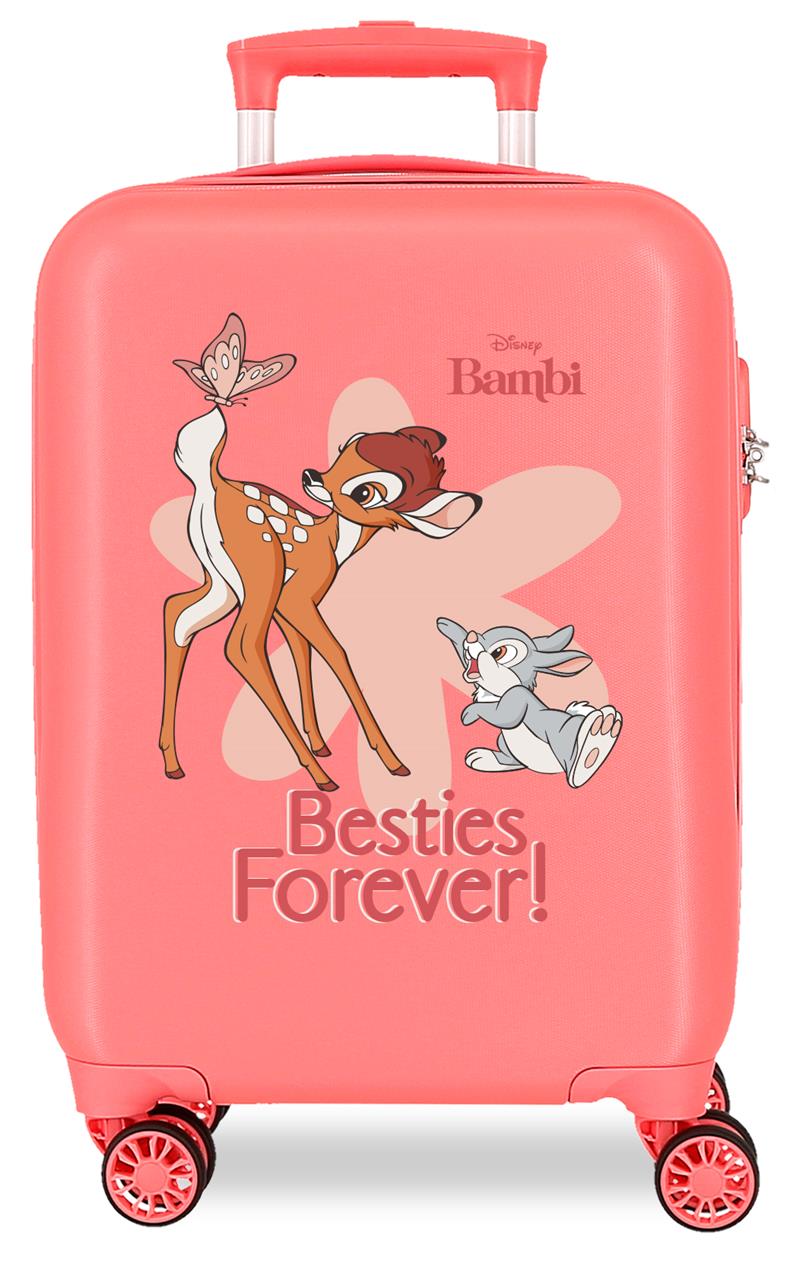 4211327 TROLLEY ABS 50CM. 4R. BESTIES VOOR ALTIJD BAMBI KORAAL