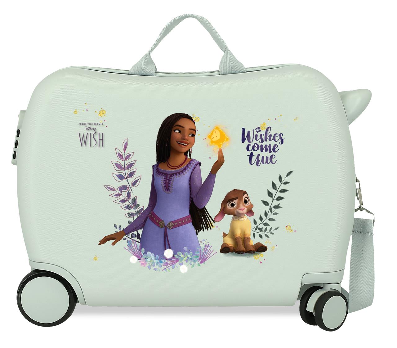 4669841 VALISE INFÉRIEUREABS 4R.(2 MULTI.) 50CM. WISHES COME TRUE