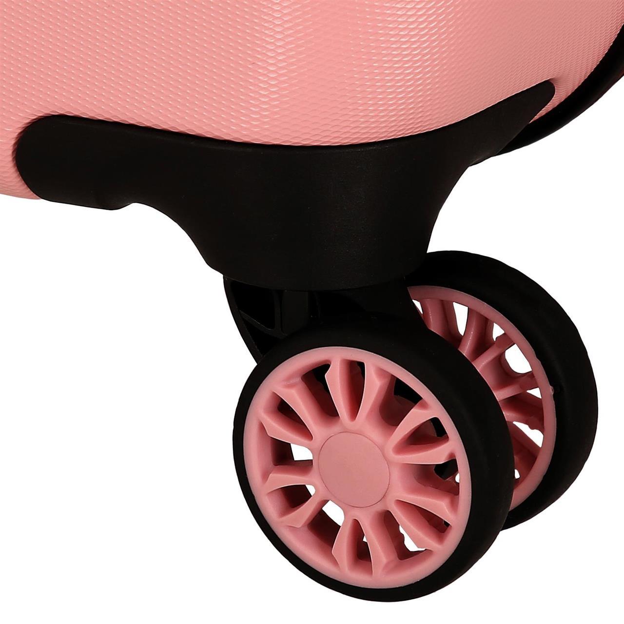 4721741 TROLLEY ABS 55CM.4R. MAKE A WISH