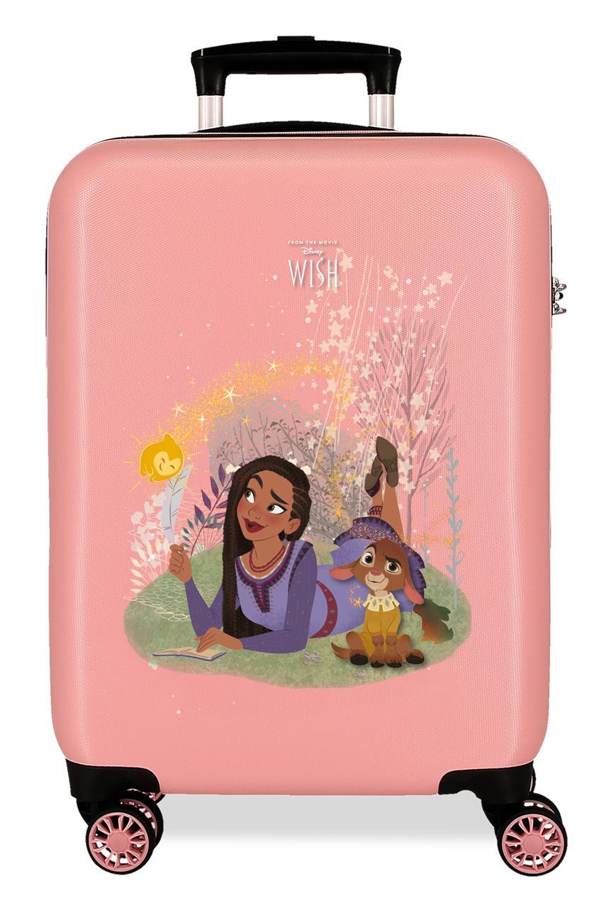 4721741 TROLLEY ABS 55CM.4R. MAKE A WISH