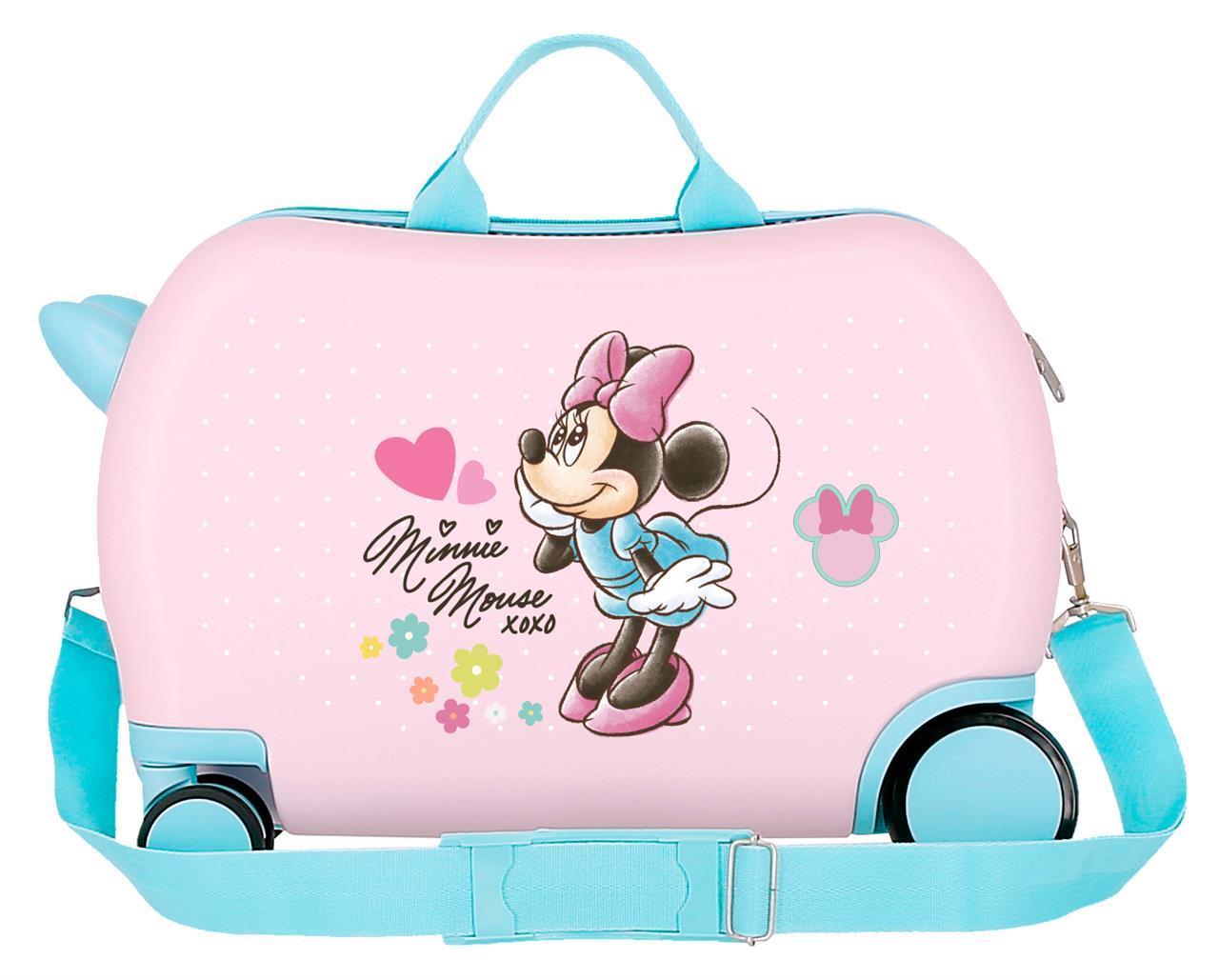 4231043 Maleta Inf.ABS 4R. (2 Multi.) 45CM. MINNIE Imagine ro