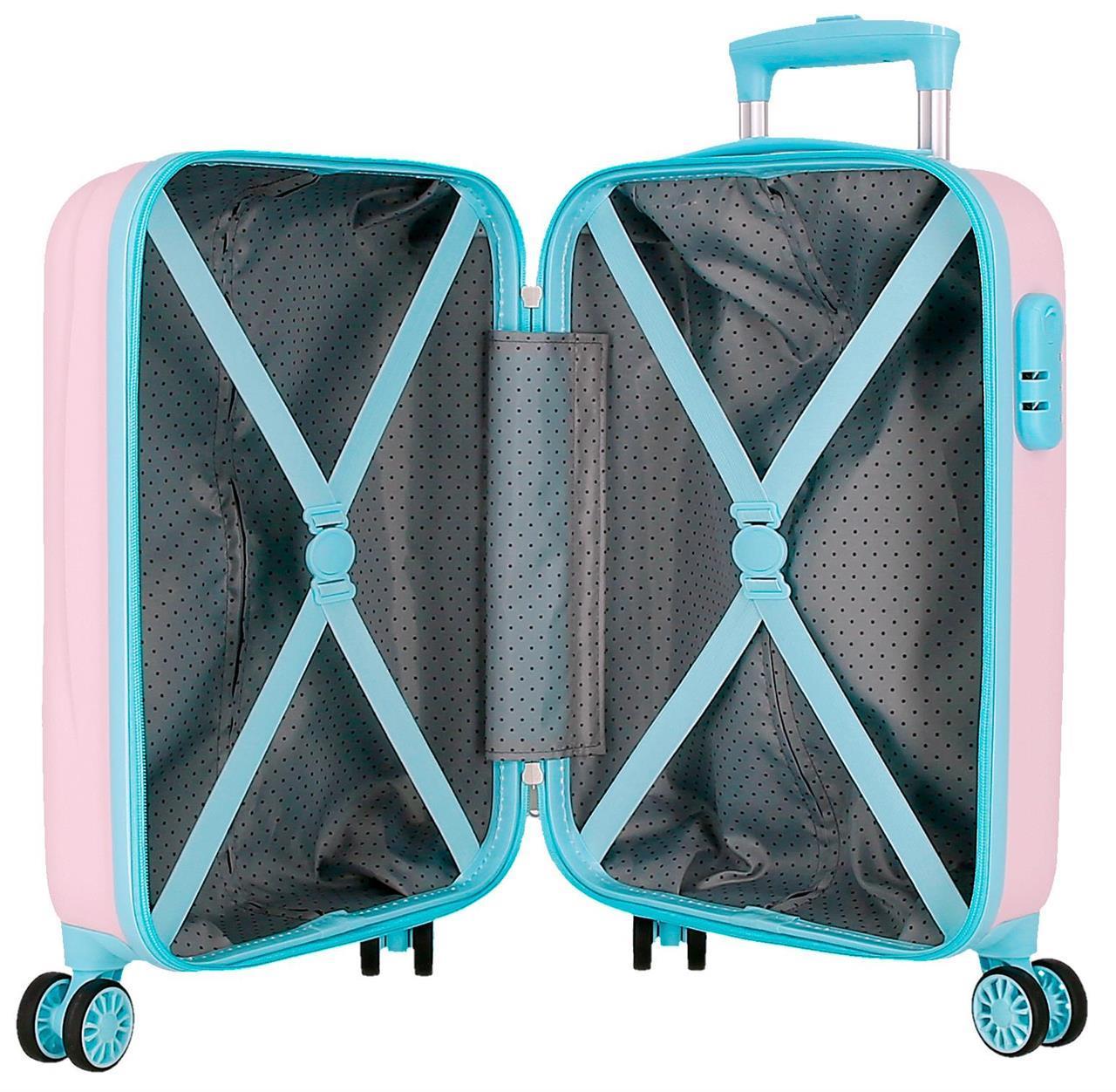 4231343 TROLLEY ABS 50 cm.4r. MINNIE Kuvittele vaaleanpunaiseksi