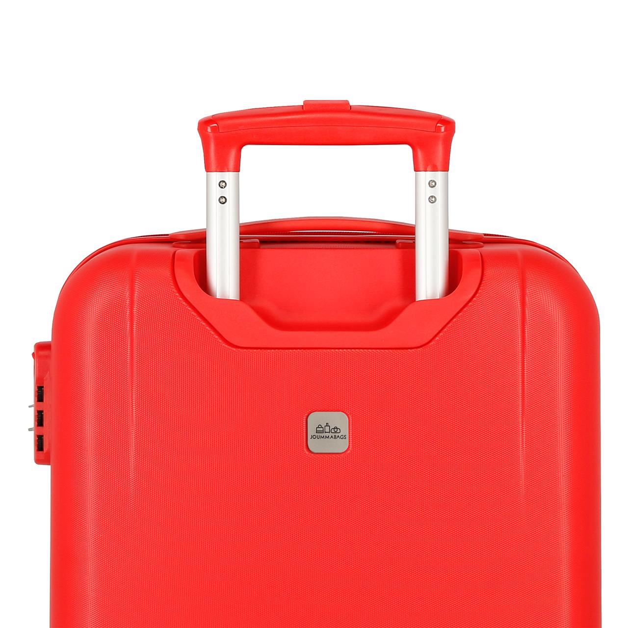 4251142 Trolley ABS 55 cm.4r. Spiderman Authentic Blanco