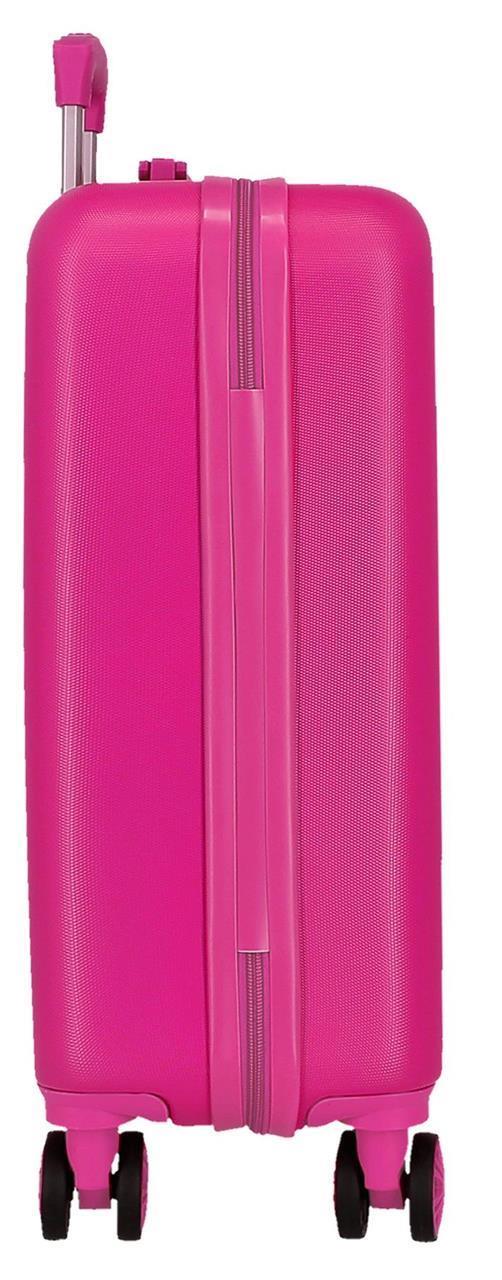 4771143 TROLLEY ABS 55CM. 4R. MINNIE CONFORT ZONE FUCSIA