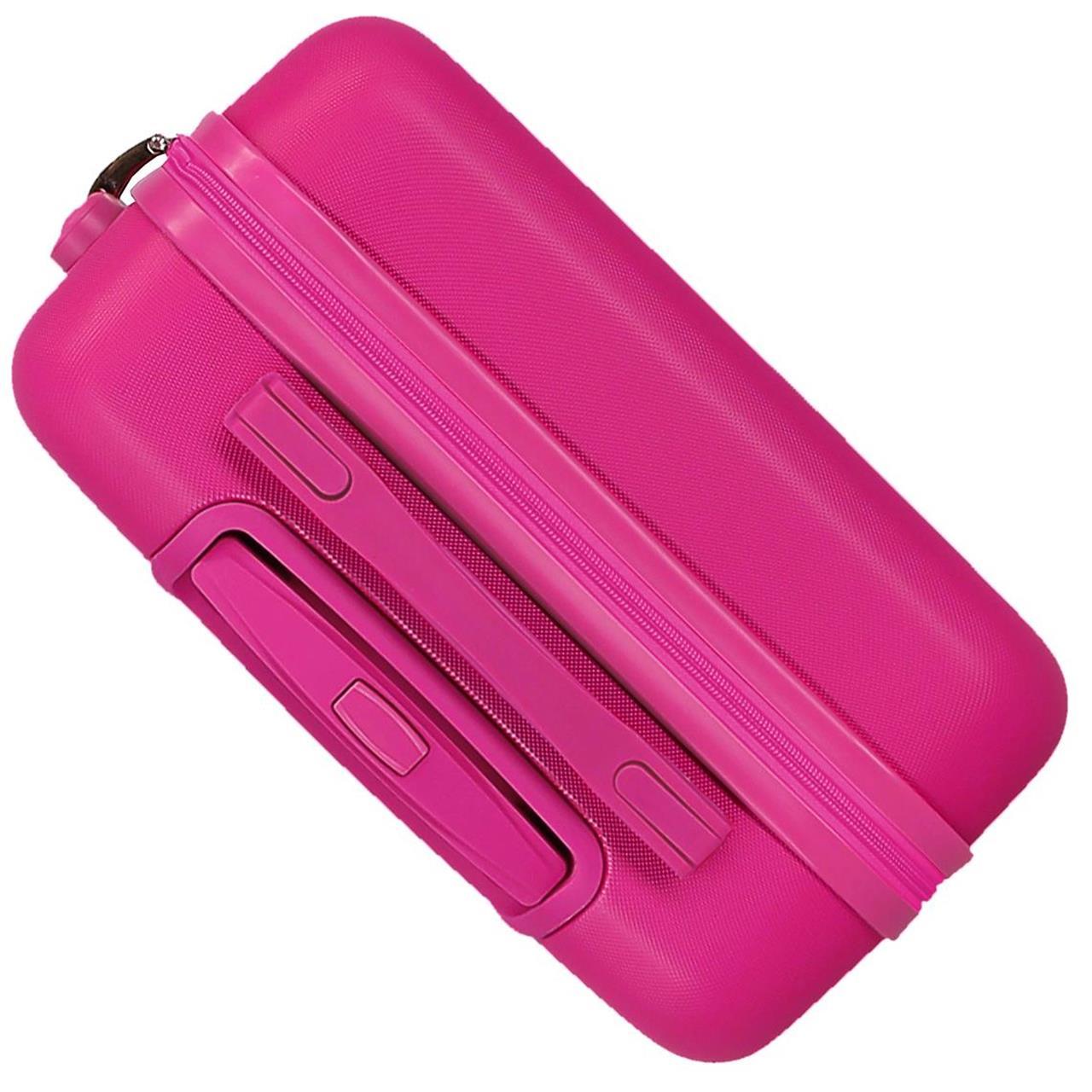 4771143 TROLLEY ABS 55CM. 4R. MINNIE CONFORT ZONE FUCSIA