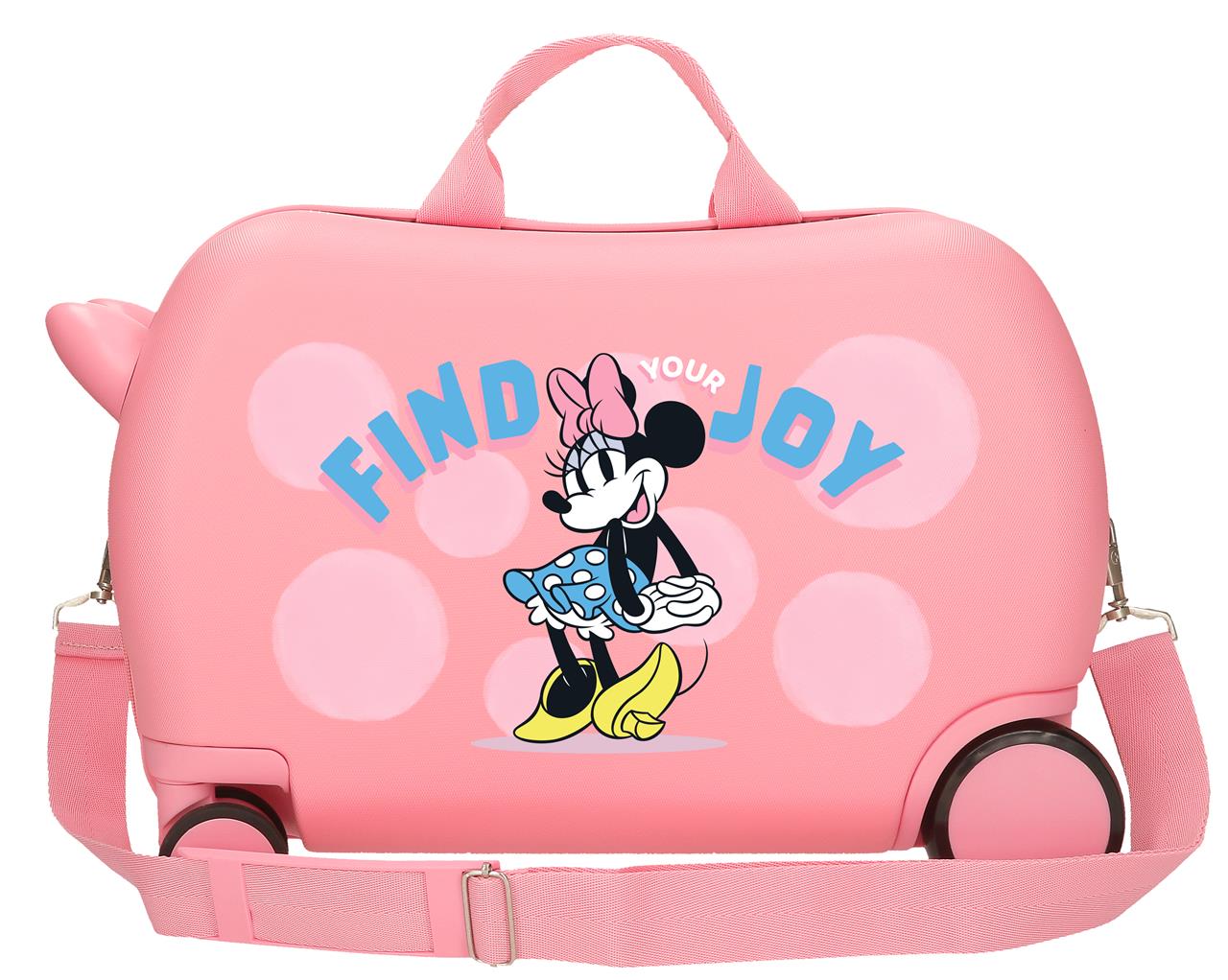 4771048 Maleta Inf.ABS 4R. (2 Multi.) 45CM. MINNIE Find Your