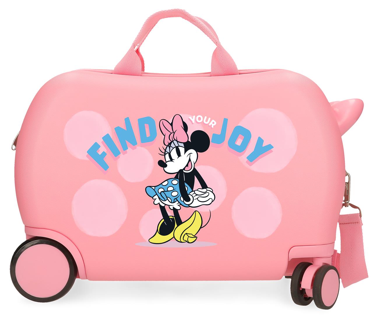 4771048 Maleta Inf.ABS 4R. (2 Multi.) 45CM. MINNIE Find Your