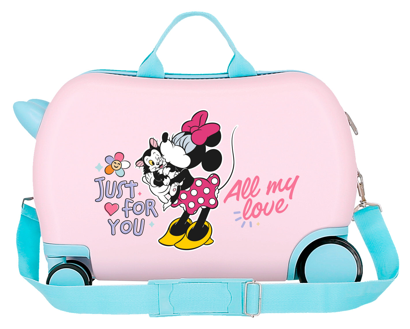 ALEMAPAKKUABS 4R.(2 MULTI.) 45CM. MINNIE ALL MY LOVE PINK-T