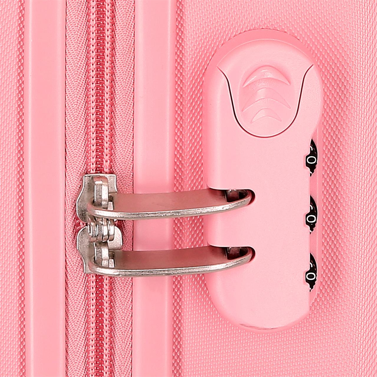 4771348 Trolley ABS 50 cm. 4R. Minnie finder din glæde rosa