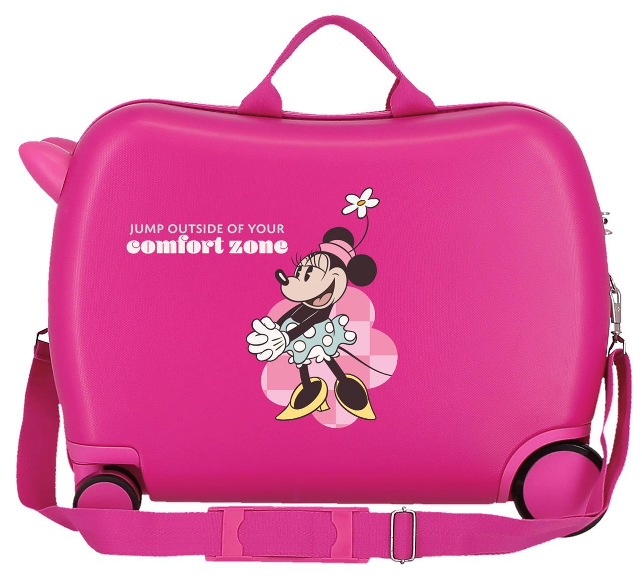 4779843 Maleta Inf.ABS 4r. (2. Multi) MINNIE Comfortzone fuc