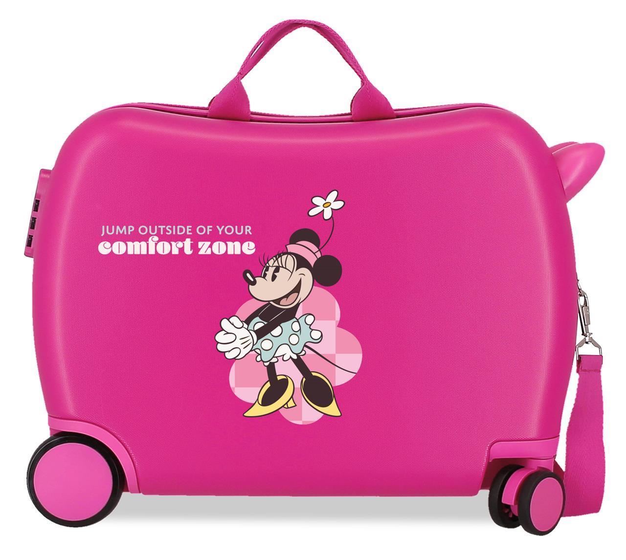 4779843 Maleta Inf.ABS 4r. (2. Multi) MINNIE Comfortzone fuc