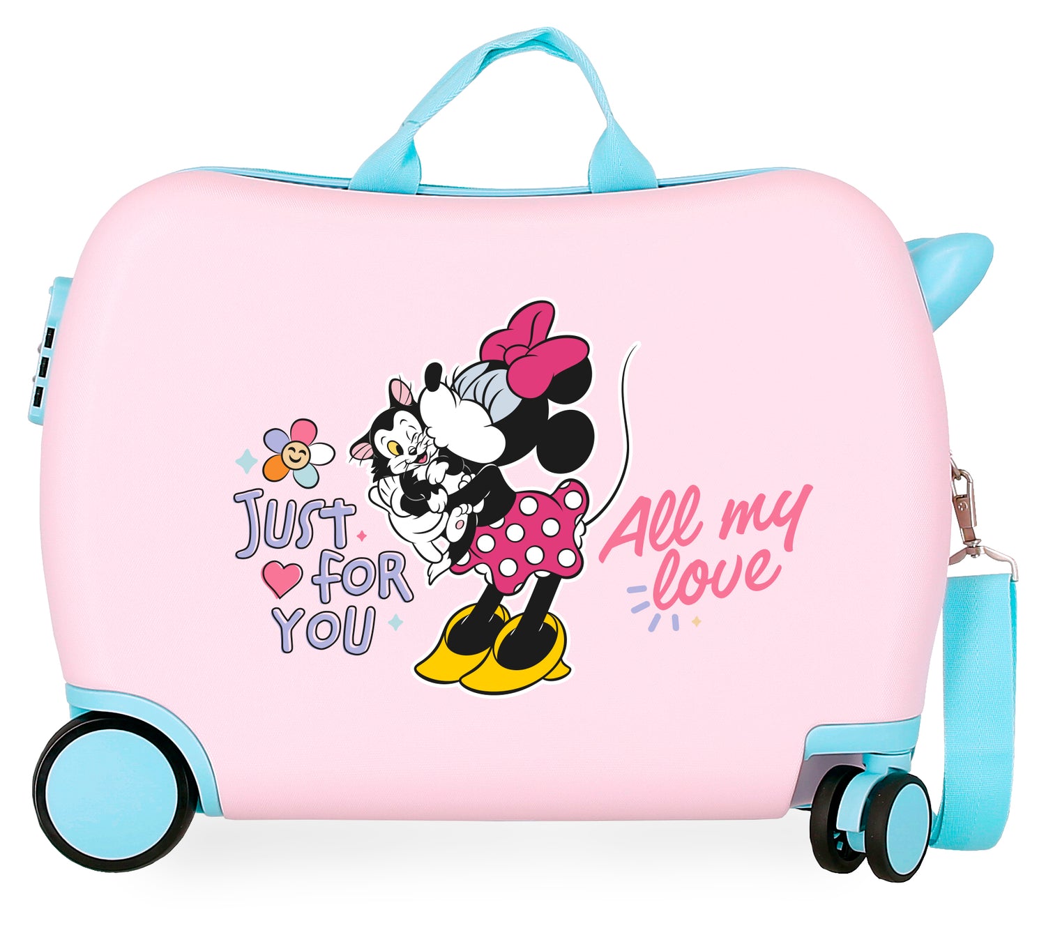 ALEMAPAKKUABS 4R.(2 MULTI.) 50cm. MINNIE ALL MY LOVE PINK-T