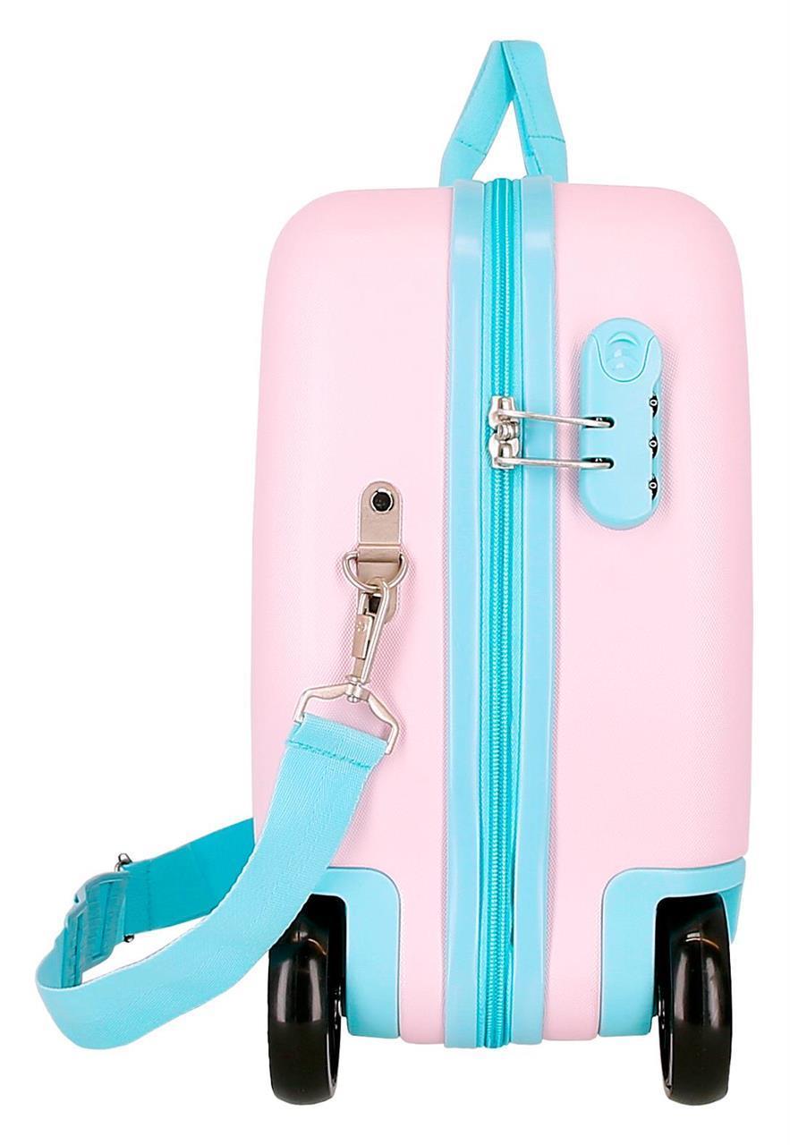 4789841 MALETA INF.ABS 4R.(2 MULTI.) 45CM. ALL RIGHT ROSA