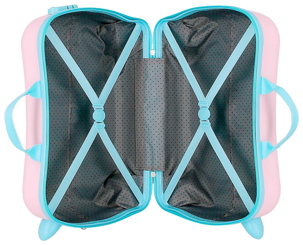 4789841 MALETA INF.ABS 4R.(2 MULTI.) 45CM. ALL RIGHT ROSA