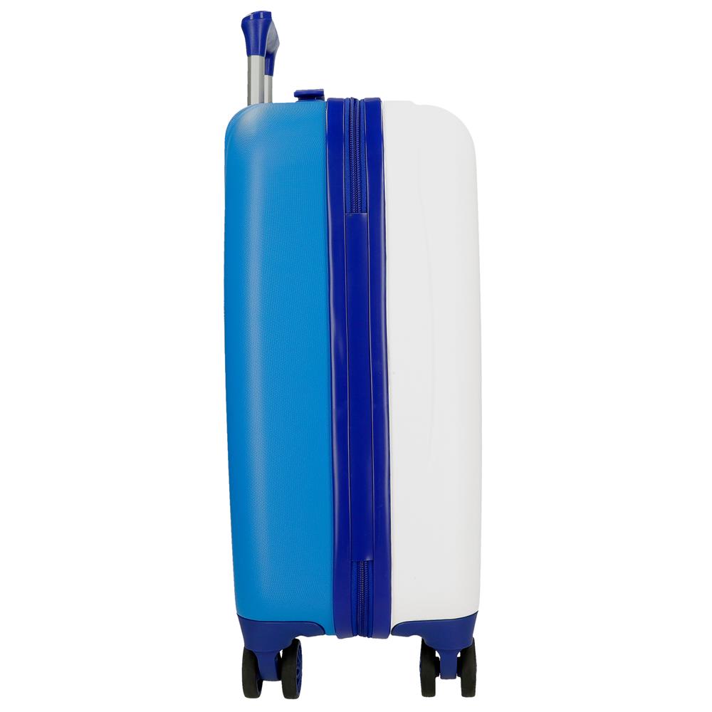 TROLLEY ABS 50CM. 4R. CARS DESTINATION WHITE C.105