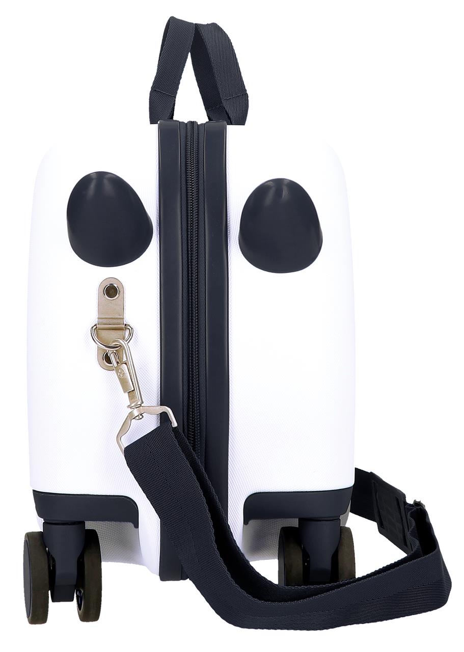 4831041 Maleta Inf.ABS 4r. (2 multi.) 45CM. Ninja Attack Blan