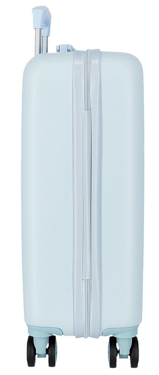 4181111 TROLLEY ABS 55CM. 4R. MERMAID LICHTBLAUWE KAT