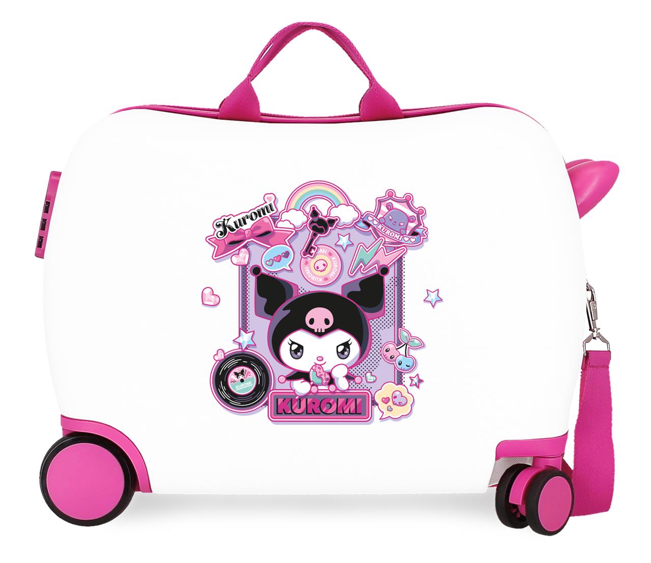 4289817 MALA INFERIORABS 4R. (2.MULTI) MARAVILHA KUROMI BRANCO-FU