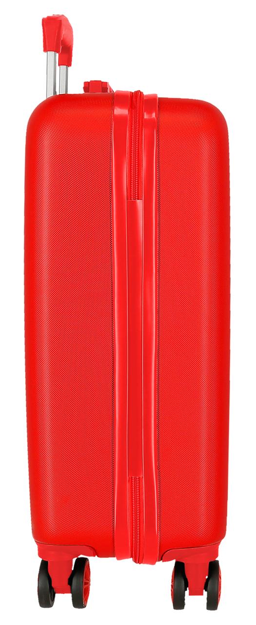 4211111 TROLLEY ABS 55CM. 4R. CARS MC QUEEN RED