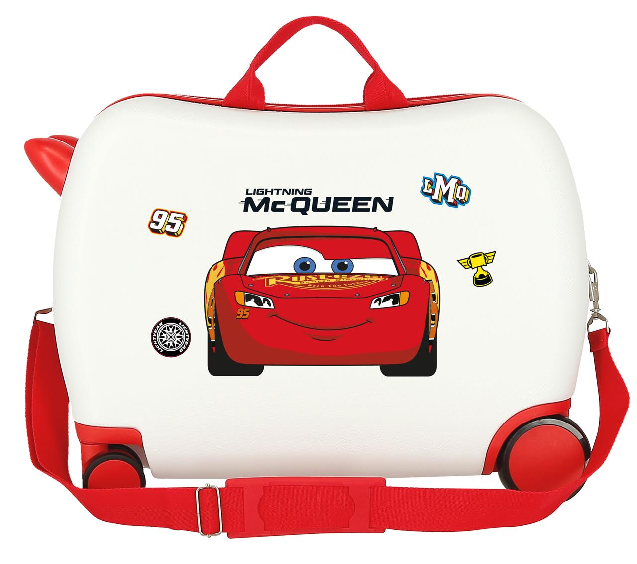 4219812 UNTERER KOFFERABS 4R.(2 MULTI.) 50CM. CARS MC QUEEN BLA