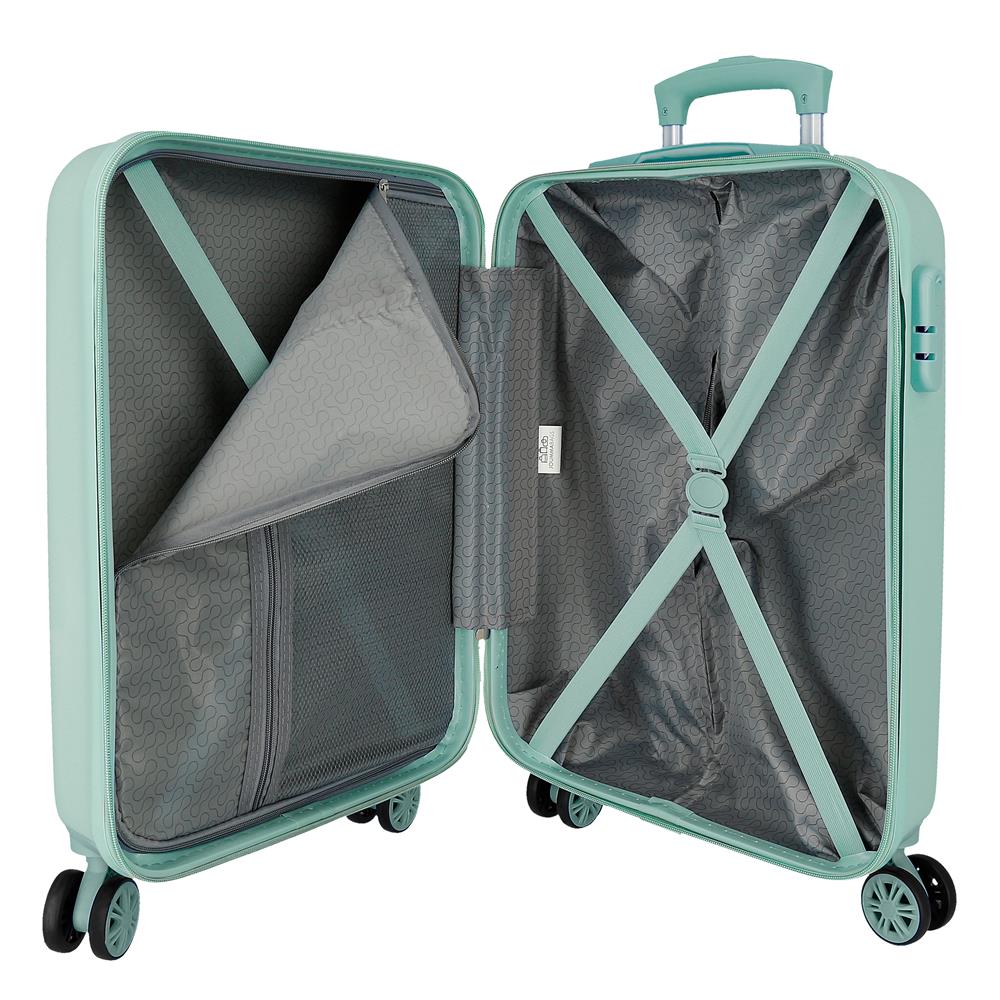 TROLLEY ABS 55CM.4R. DINO-WEBS TÜRKIS C.100