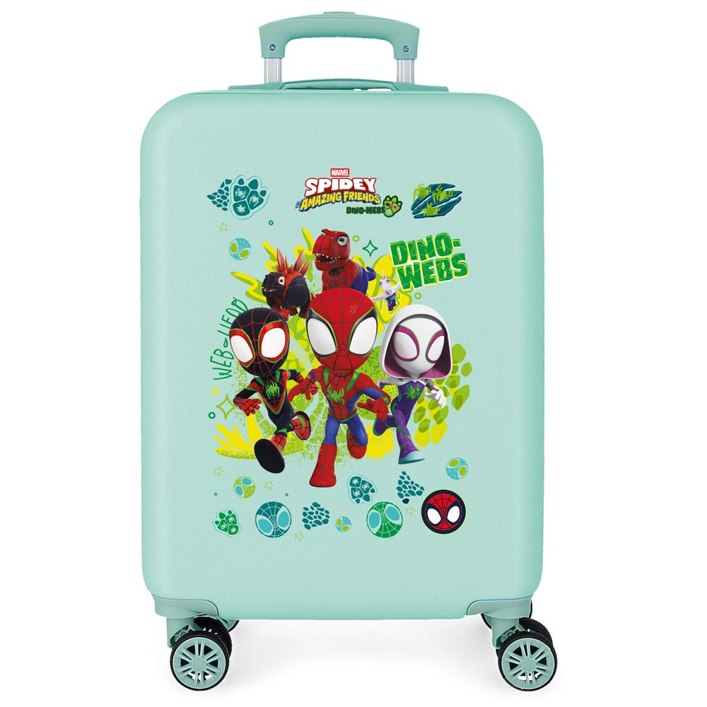 TROLLEY ABS 55CM.4R. DINO-WEBS TÜRKIS C.100