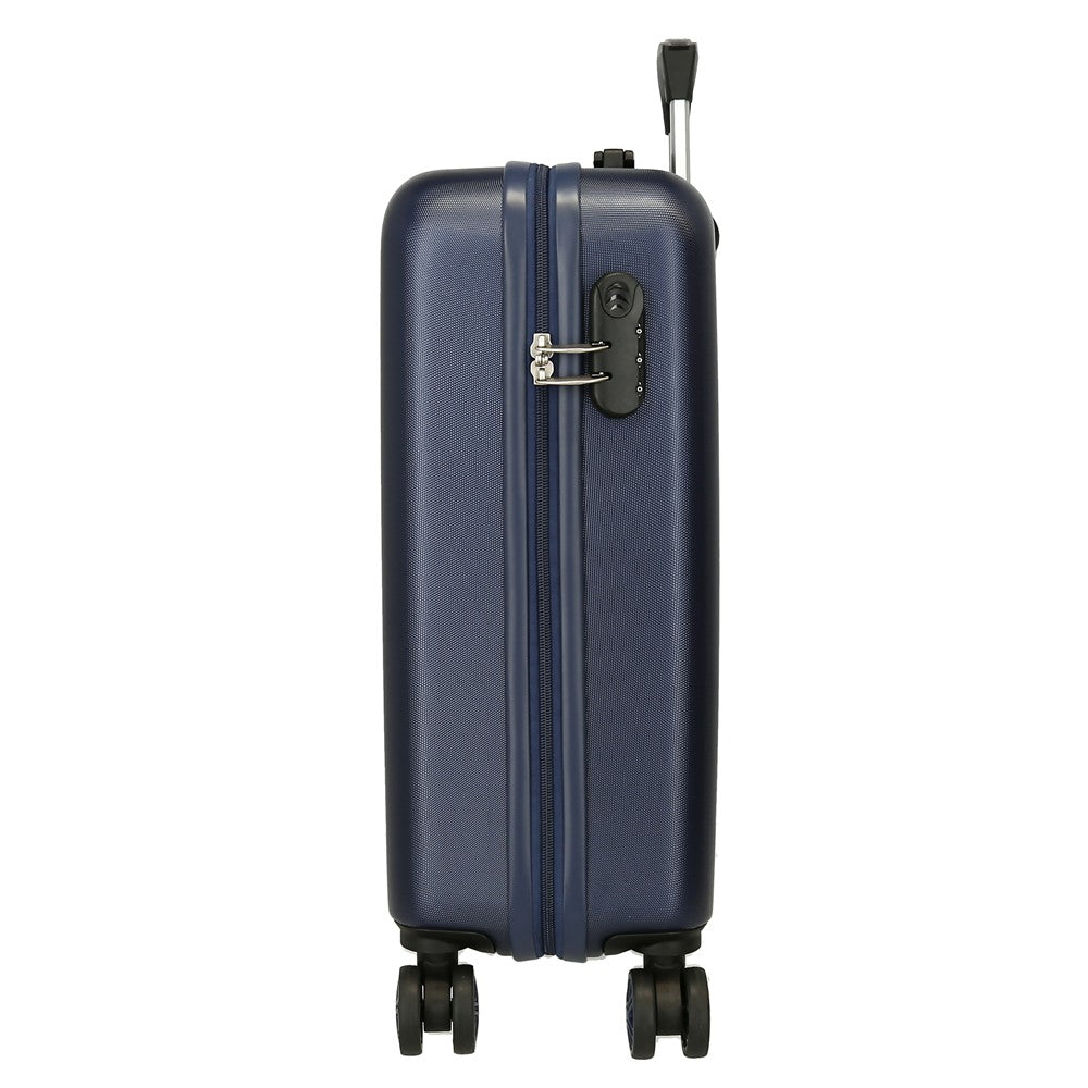 SET/2 TROLLEY ABS 55-65CM.4R. GRAFFITIS DE SPIDERMAN MARINS