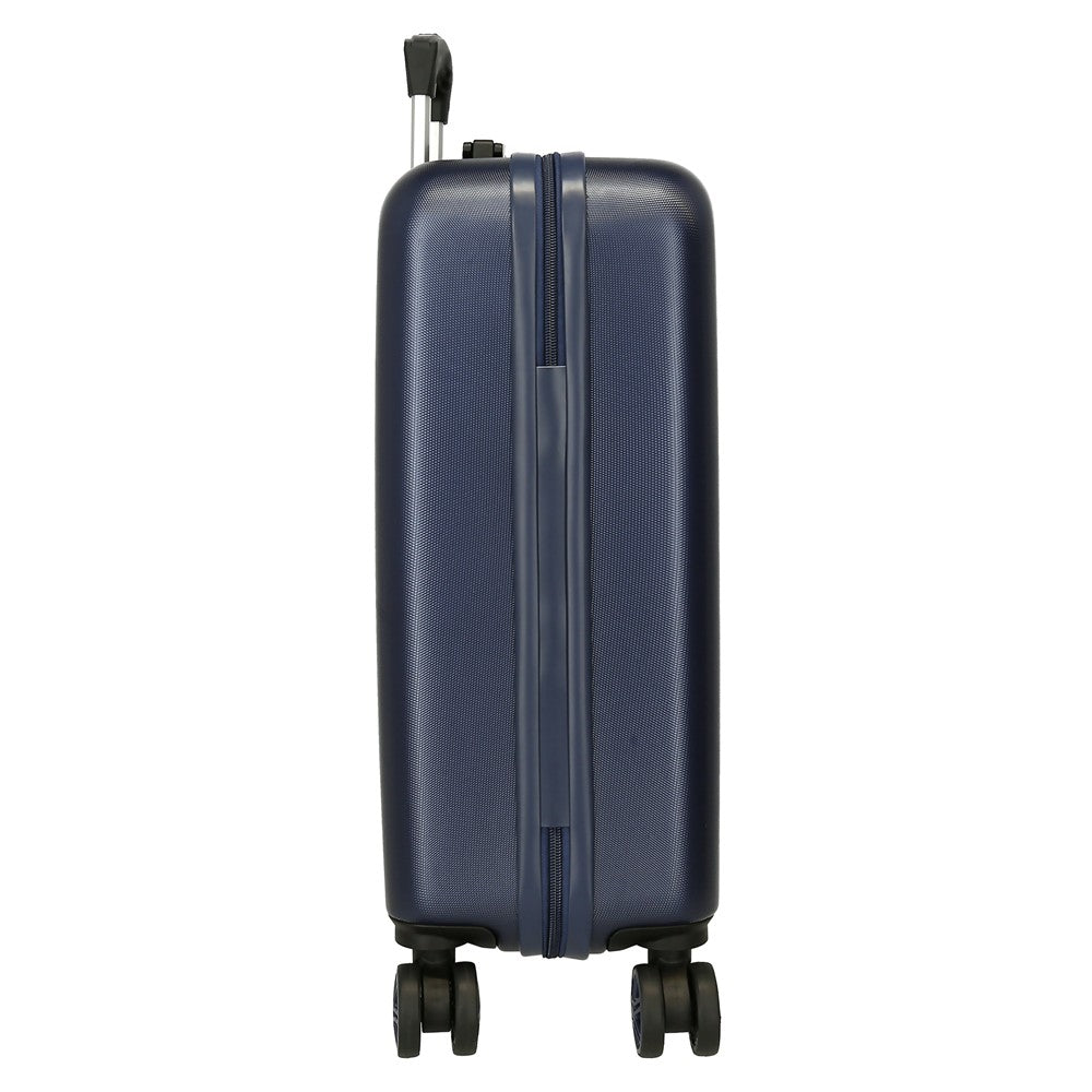 SET/2 TROLLEY ABS 55-65CM.4R. GRAFFITIS DE SPIDERMAN MARINS