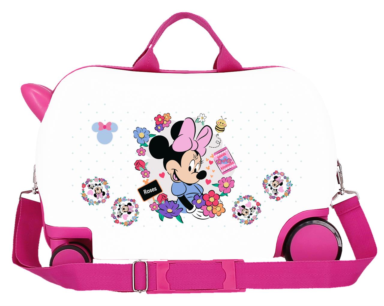 4311012 MALA INFERIORABS 4R.(2 MULTI.) 45CM. MINNIE FLORES BL