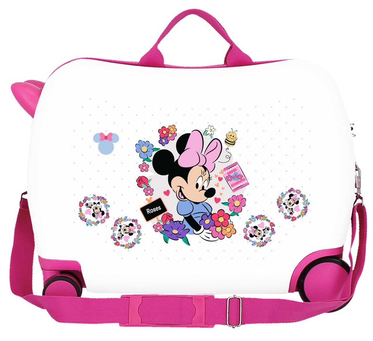 4319812 MALA INFERIORABS 4R.(2 MULTI.) 50CM. MINNIE FLORES BL