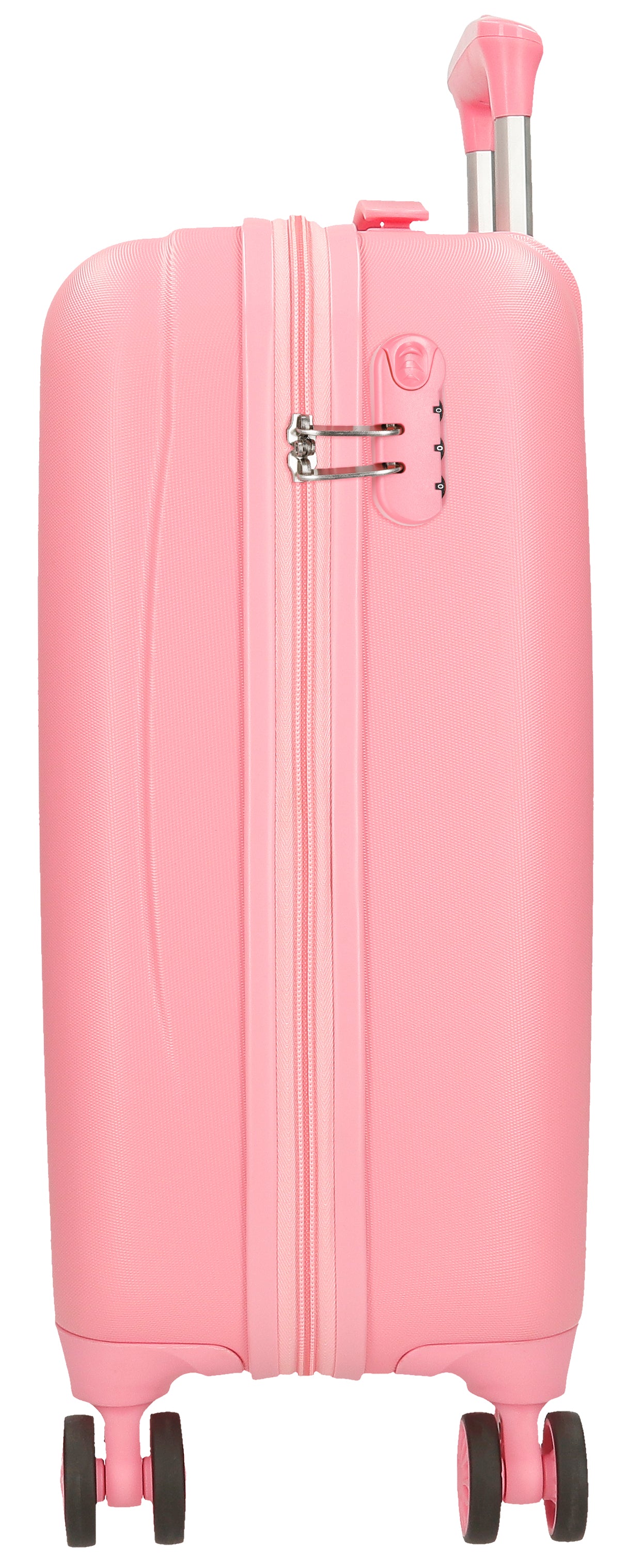 4321311 TROLLEY ABS 50 CM. 4R. MINNIE FELIZ POR SER EU ROSA