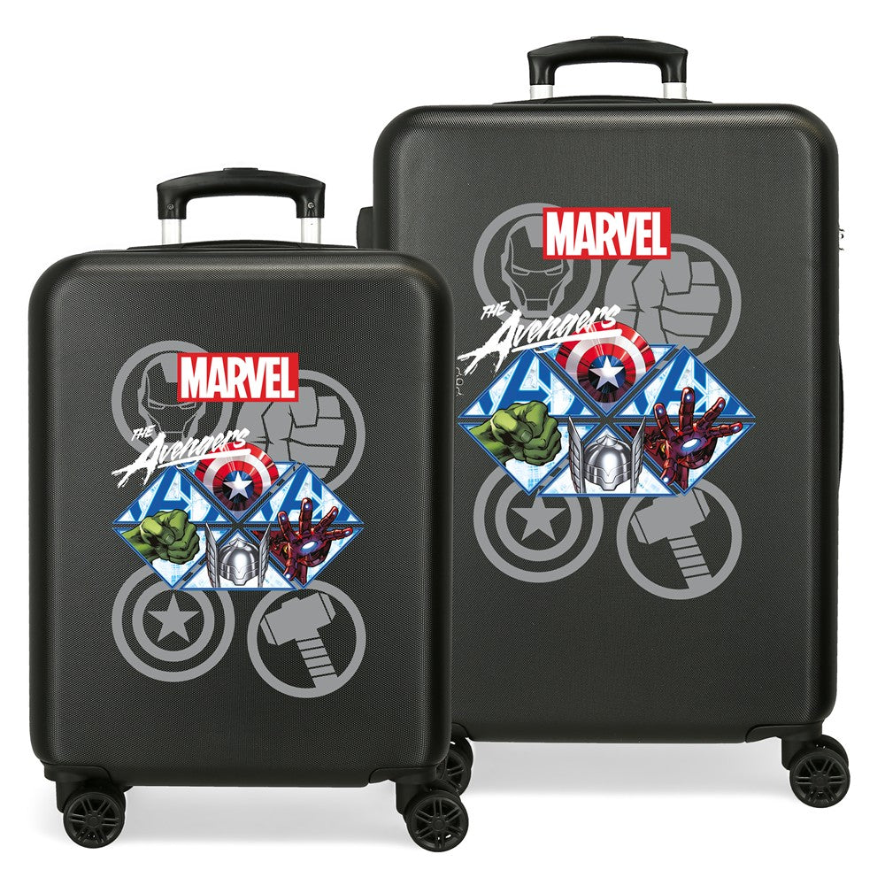 SET/2 TROLLEY ABS 55-65CM. 4R. AVENGERS HEROES C.102