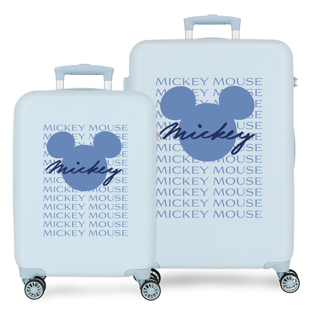 4011441 SET 2/TROLLEY ABS 55-65CM.4r.h eine gute Zeit MICKEY