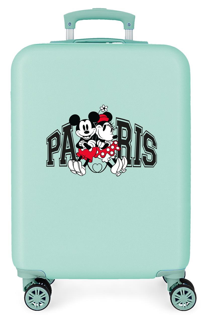 4061142 TROLLEY ABS 55CM. 4R. MICKEY & MINNIE TRIP TO PARIS