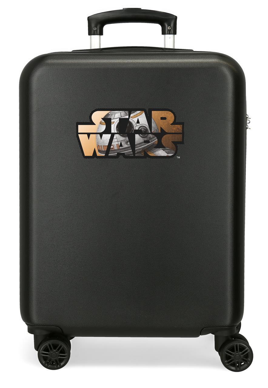 4561141 TROLLEY ABS 55CM. 4R. STAR WARS RETRO NEGRO