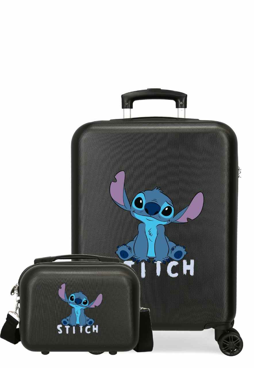 Pack maleta de cabina + Neceser Stitch Cute
