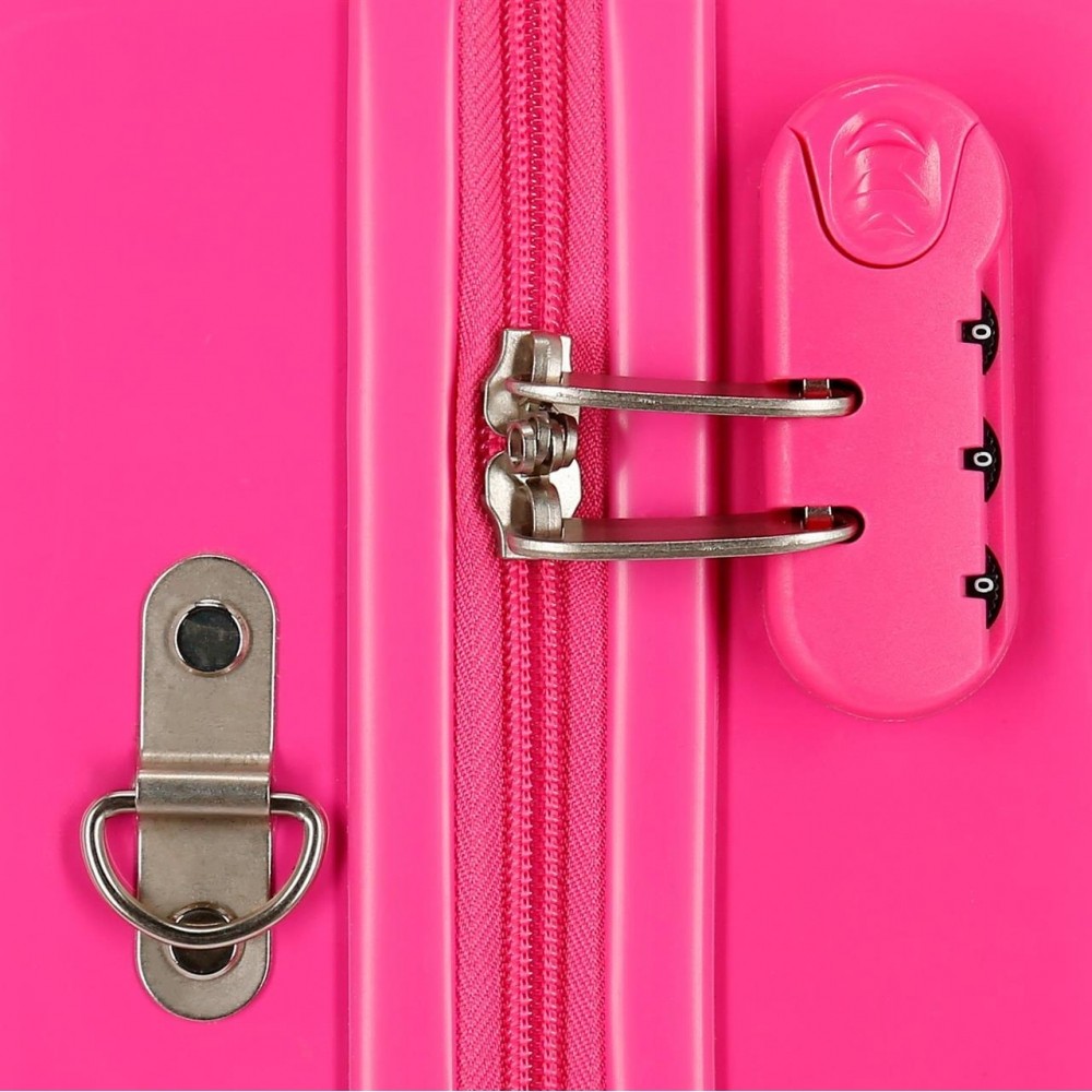 Children's suitcase Enso Love the Nature Fuchsia