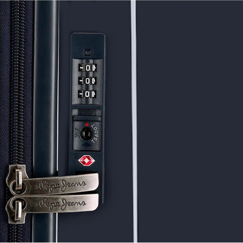 Kabinenkoffer starr 55cm Pepe Jeans Nolan Conrad Marine